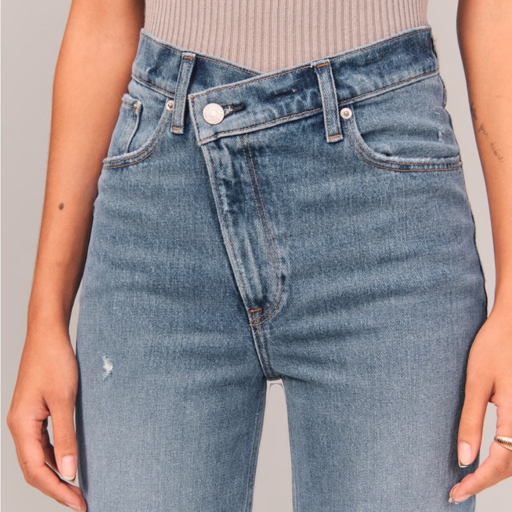 90s Straight Jeans High Rise: Curve Love